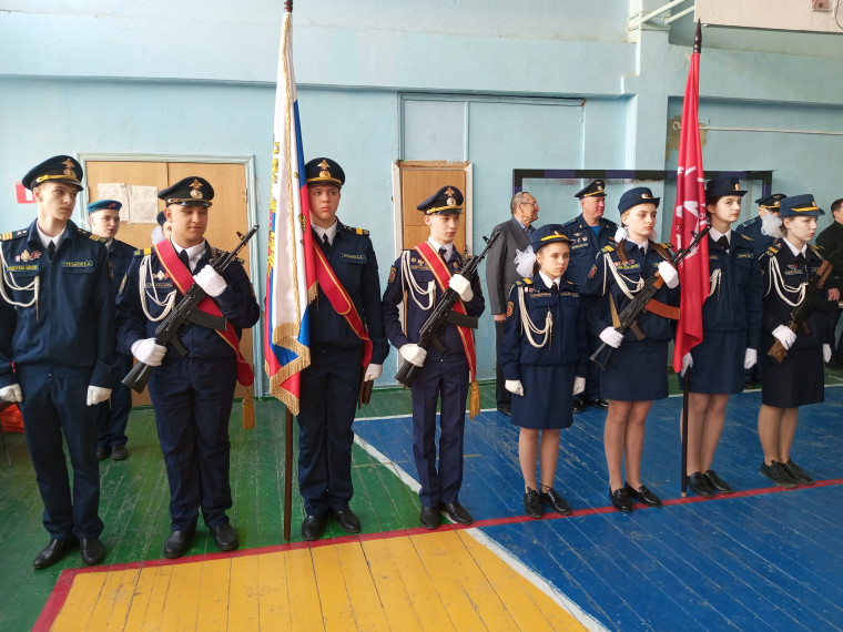 Церемония посвящения в ряды «ЮНАРМИИ».