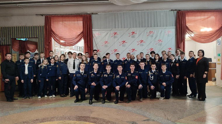 Кадеты приняли участие во  всероссийском  фестиваль патриотических спектаклей «ZА ЖИЗНЬ!».